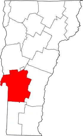Localisation de Comté de RutlandRutland County