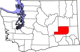 Localisation de Comté d'Adams(Adams County)