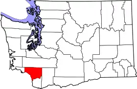 Localisation de Comté de Cowlitz(Cowlitz County)