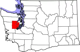 Localisation de Comté de Mason(Mason County)