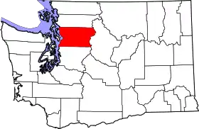 Localisation de Comté de Snohomish(Snohomish County)