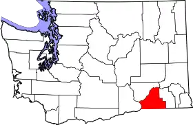 Localisation de Comté de Walla Walla(Walla Walla County)