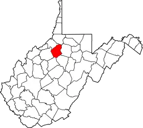 Localisation de Comté de Doddridge(Doddridge County)