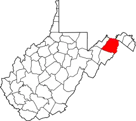 Localisation de Comté de Hampshire(Hampshire County)