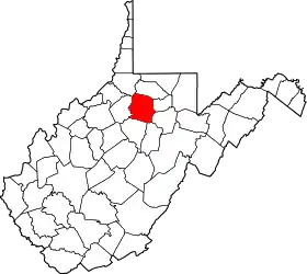 Localisation de Comté de Harrison(Harrison County)