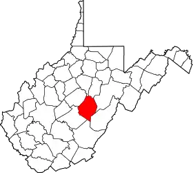 Localisation de Comté de Webster(Webster County)