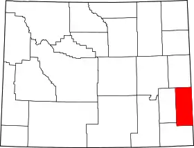 Localisation de Comté de GoshenGoshen County