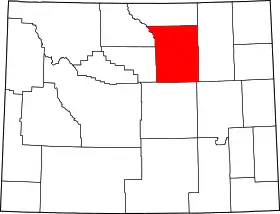 Localisation de Comté de Johnson(Johnson County)