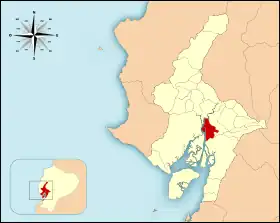 Localisation de Canton de Durán