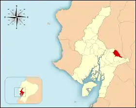 Localisation de Canton de Simón Bolívar
