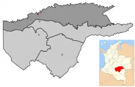 Localisation de San José del Guaviare