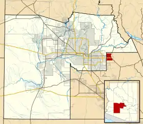 Localisation de Apache Junction