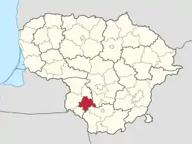 Localisation de Municipalité de Marijampolė