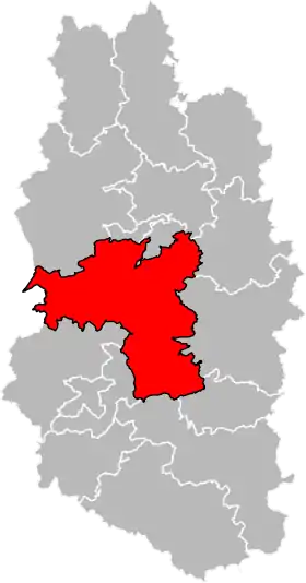 Canton de Dieue-sur-Meuse