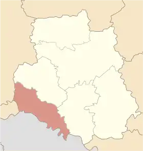 Localisation de Raïon de Mohyliv-Podilskyï