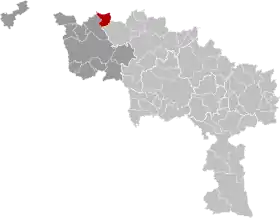 Localisation de Mont-de-l'Enclus