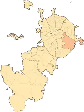 District administratif sud-est