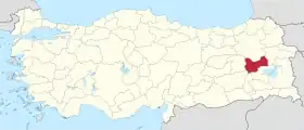 Localisation de Muş