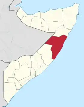 Localisation de (so) : Mudug