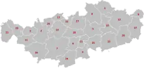 Localisation de Province du Brabant wallon