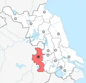 Localisation de Nankin
