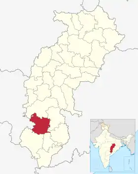 Localisation de District de Narayanpur