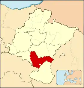 Localisation de Ribera Arga-Aragón