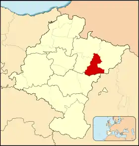 Localisation de Comarque de Lumbier