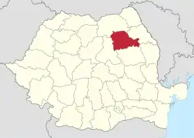 Localisation de Județ de Neamț(ro) Județul Neamț