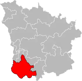 Canton de Saint-Pierre-le-Moûtier