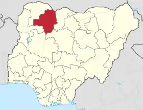 Localisation de Zamfara