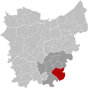 Localisation de Ninove