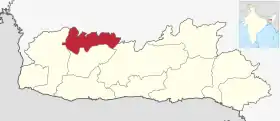 Localisation de District des North Garo Hills