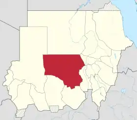 Localisation de Kordofan du Nord