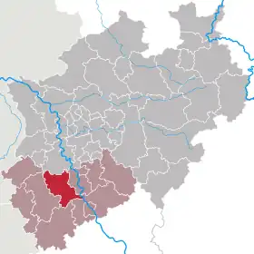 Localisation de Arrondissement de Rhin-Erft