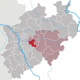 Localisation de Arrondissement d'Ennepe-Ruhr