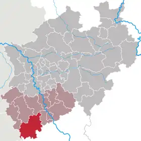 Localisation de Arrondissement d'Euskirchen