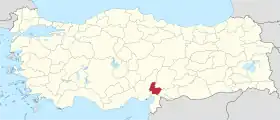 Localisation de Osmaniye