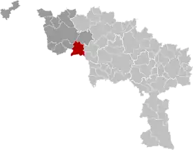 Localisation de Péruwelz