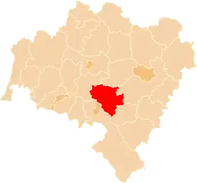 Localisation de Powiat de Świdnica