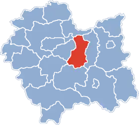 Localisation de Powiat de Bochnia