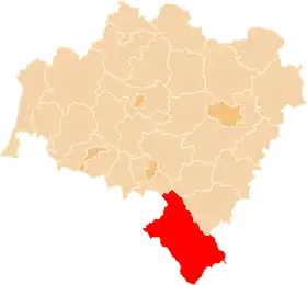 Localisation de Powiat de Kłodzko