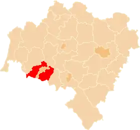 Localisation de Powiat de Jelenia Góra