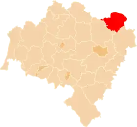 Localisation de Powiat de Milicz