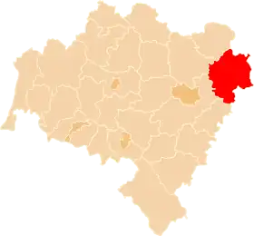 Localisation de Powiat d'Oleśnica