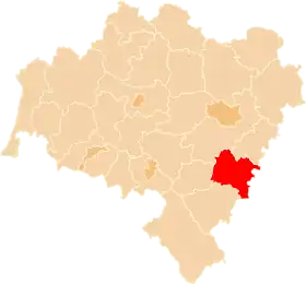 Localisation de Powiat de Strzelin