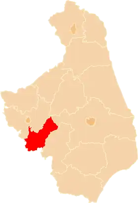 Localisation de Powiat de Zambrów