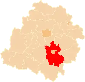 Localisation de Powiat de Piotrków