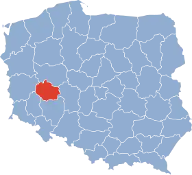 Localisation de Voïvodie de Leszno