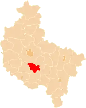 Localisation de Powiat de Śrem